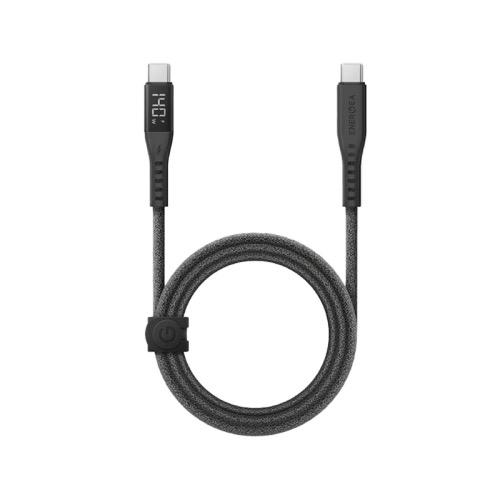 Кабель с тканевой оплёткой Energea Flow Display USB-C (USB 2.0) (1,5 м)