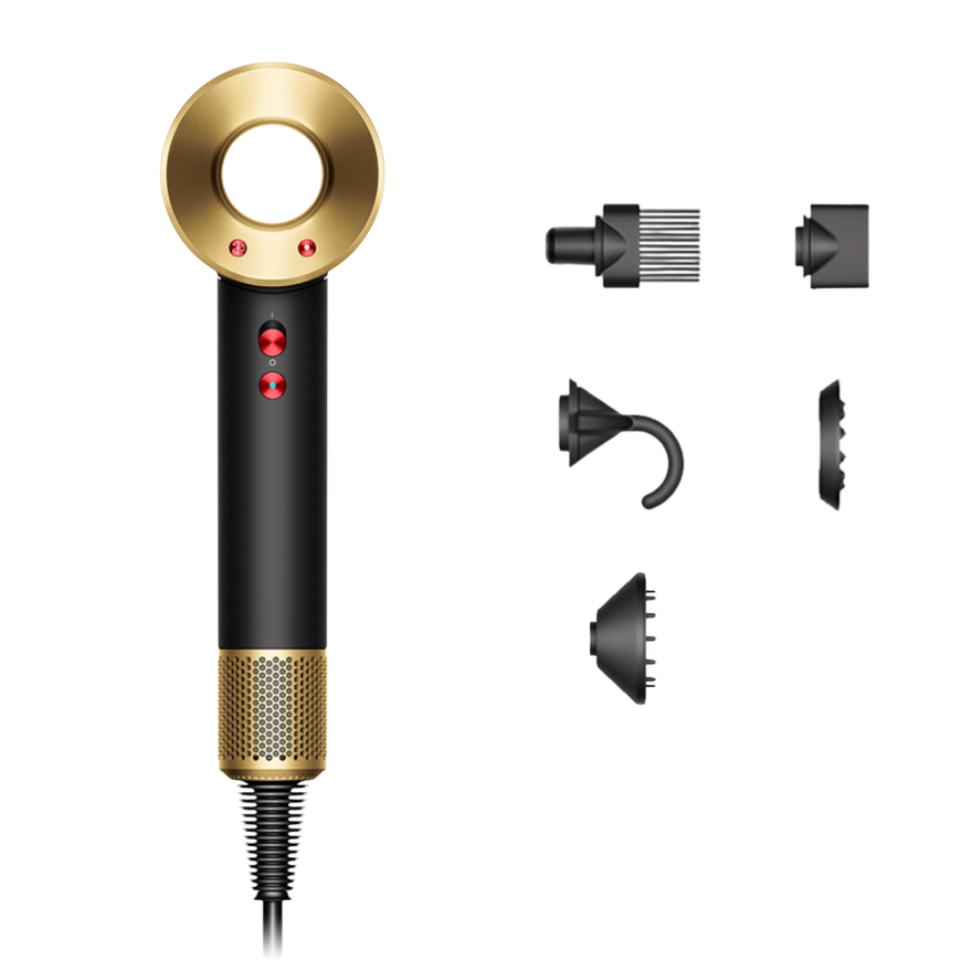 Фен Dyson Supersonic HD07 (Onyx Black/Gold) (2022)