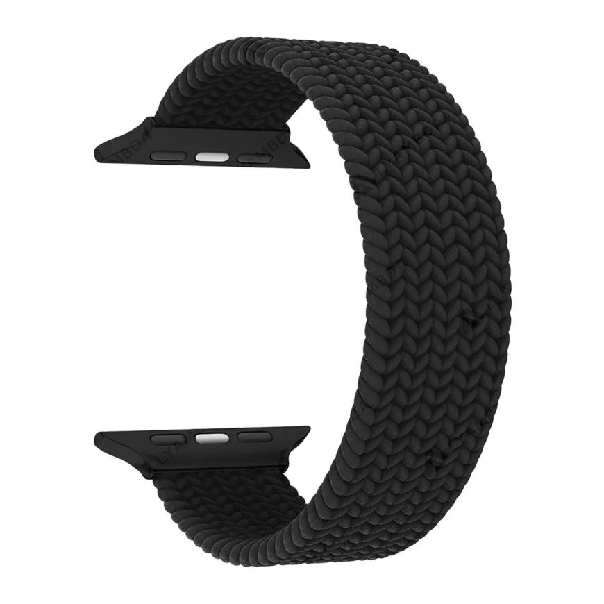 Нейлоновый плетёный монобраслет LYAMBDA Steropa для Apple Watch Band 42, 44, 45 мм, Ultra и Ultra 2