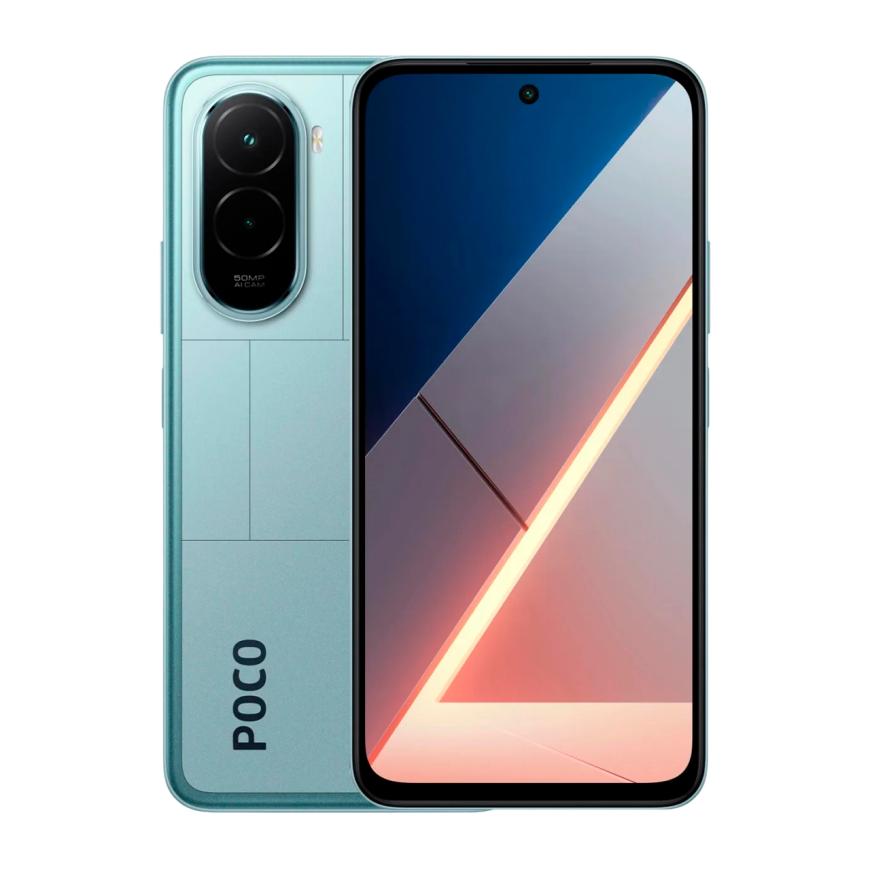 Смартфон Xiaomi POCO M7 4G 8 ГБ | 256 ГБ (Голубой | Blue) (версия Global)