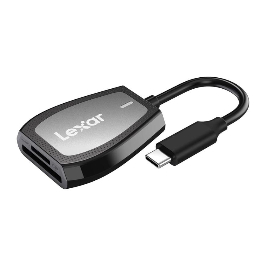 Картридер Lexar Professional USB-C — microSD UHS-II, SD UHS-II