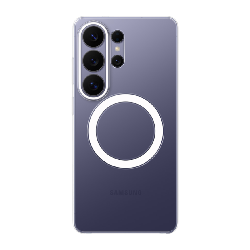 Прозрачный чехол MagSafe Samsung Clear Magnet Case для Samsung Galaxy S26 Ultra