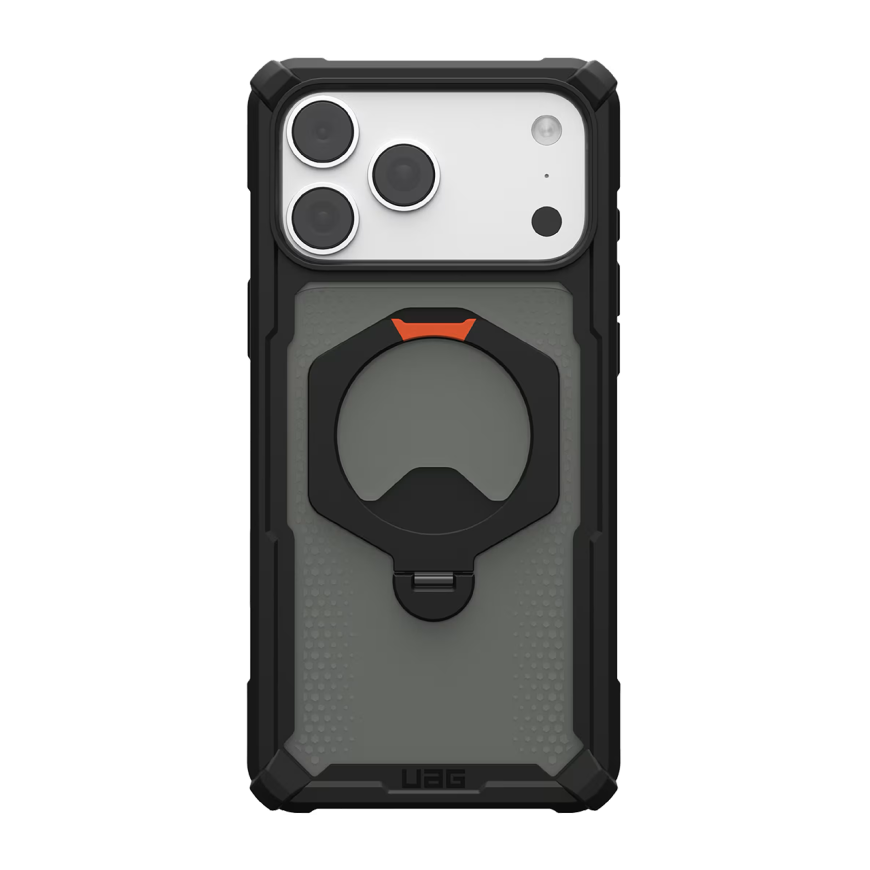 Защитный прозрачный чехол MagSafe с подставкой UAG Plasma XTE 360 для iPhone 17 Pro Max и 18 Pro Max