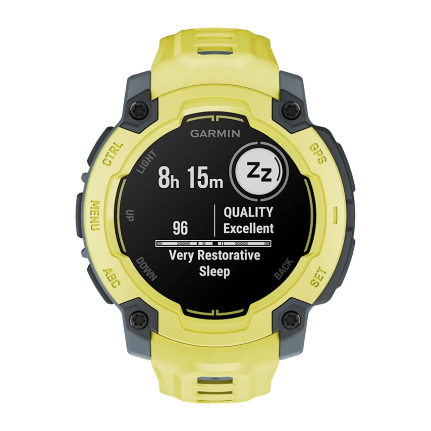 Спортивные часы Garmin Instinct E, 45 мм, силиконовый ремешок цвета «электрический лайм»