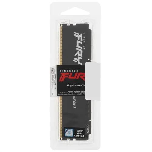 Оперативная память Kingston FURY Beast Black DDR5 16 ГБ 5600 МГц (KF556C40BB-16)