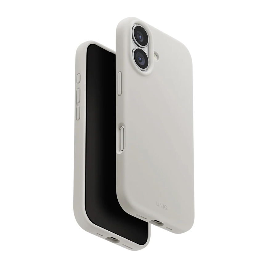 Силиконовый чехол MagSafe Uniq Lino для iPhone 17