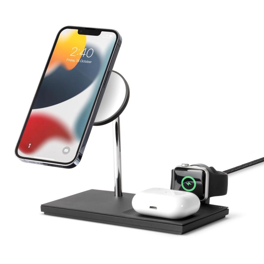 Зарядная станция с поддержкой MagSafe Native Union Snap для iPhone, AirPods и Apple Watch