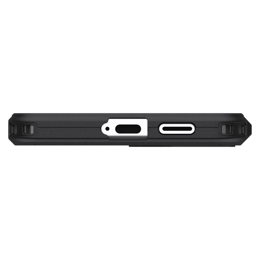 Защитный гибридный чехол с поддержкой MagSafe UAG Civilian для Samsung Galaxy S25+ - фото 4