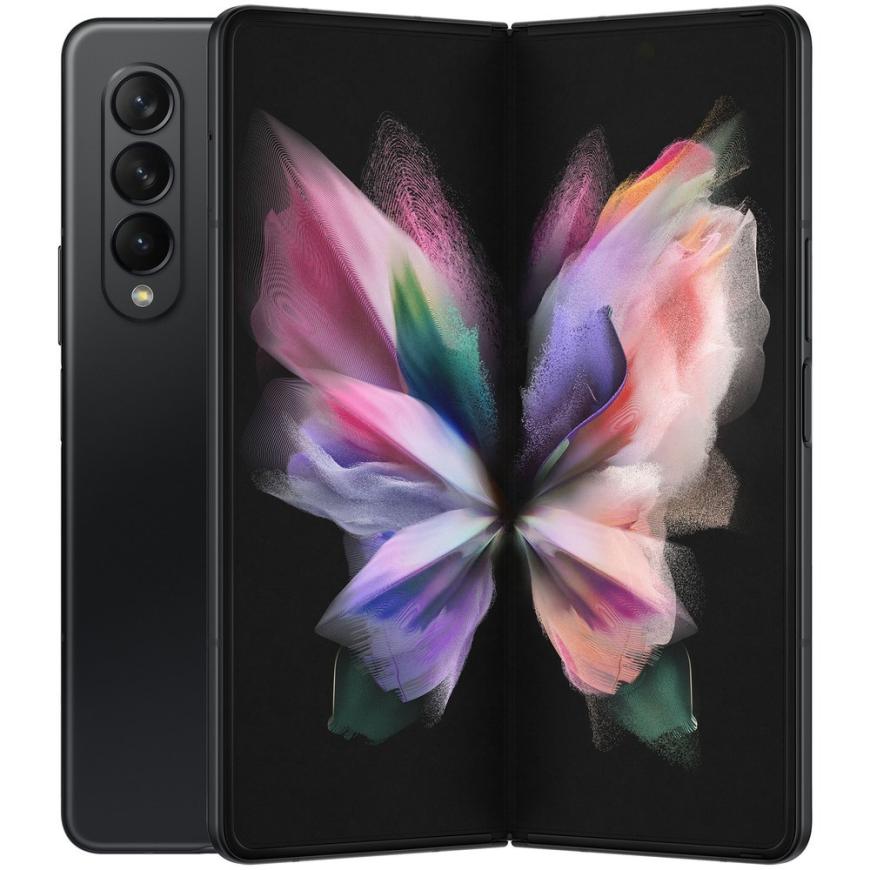 Смартфон Samsung Galaxy Z Fold3 5G 12 ГБ | 256 ГБ (Чёрный | Phantom Black)