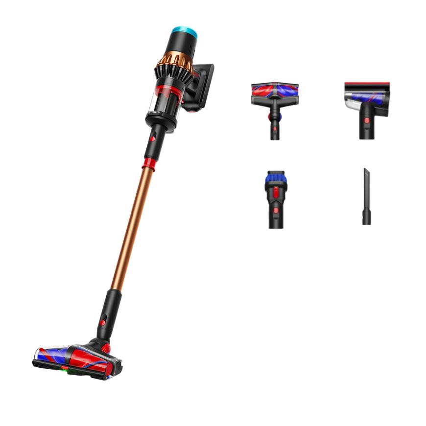 Беспроводной вертикальный пылесос Dyson V16 (DS60) Piston Animal (SV53-A) (Black/Gold) (2025)