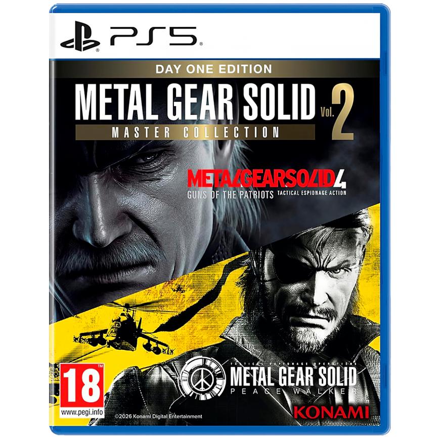 Игра METAL GEAR SOLID: MASTER COLLECTION Vol.2 — Day One Edition для PlayStation 5 (полностью на английском языке)