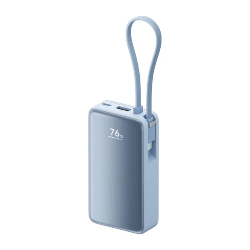 Внешний аккумулятор со встроенным кабелем Xiaomi 45W Power Bank (Integrated Cable) (CCC) (10000 мА·ч) (китайская версия)