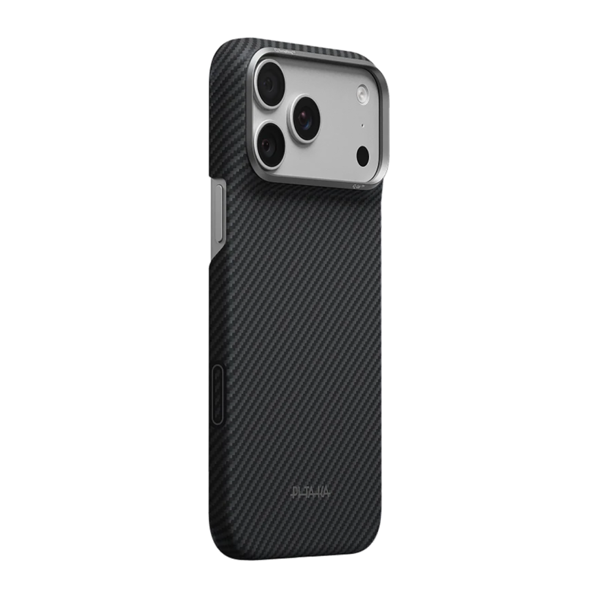 Арамидный чехол MagSafe PITAKA Classic PitaTap Edge Case для iPhone 17 Pro Max и 18 Pro Max