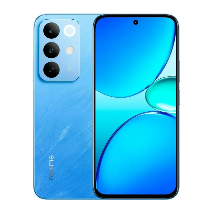 Смартфон Realme C85, 6 ГБ + 128 ГБ (Синий | Kingfisher Blue) (версия Global)