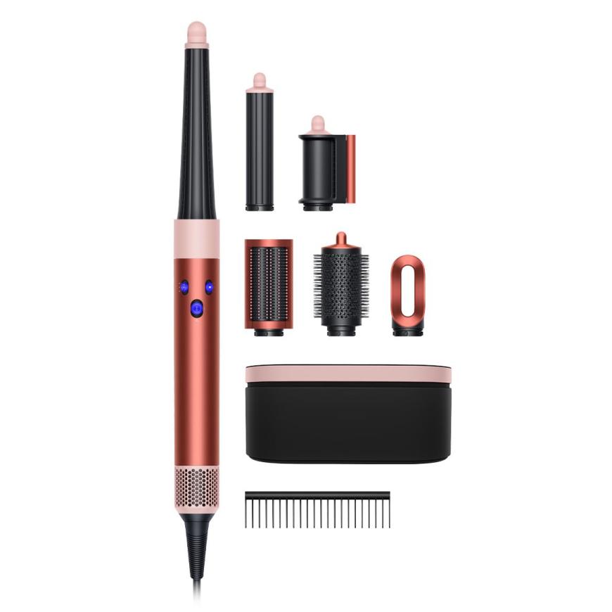 Стайлер Dyson HS08 Hairstyler Airwrap i.d Straight+Wavy (Strawberry Bronze/Blush Pink) (2024)