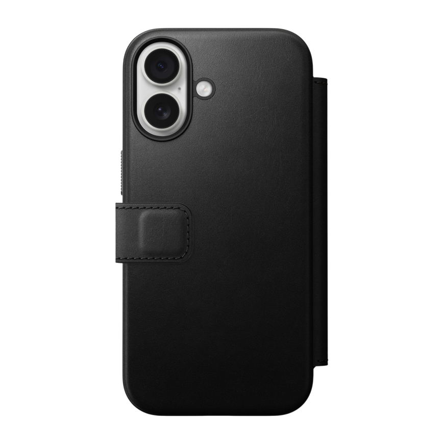 Кожаный чехол-книжка MagSafe Nomad Modern Leather Folio для iPhone 17