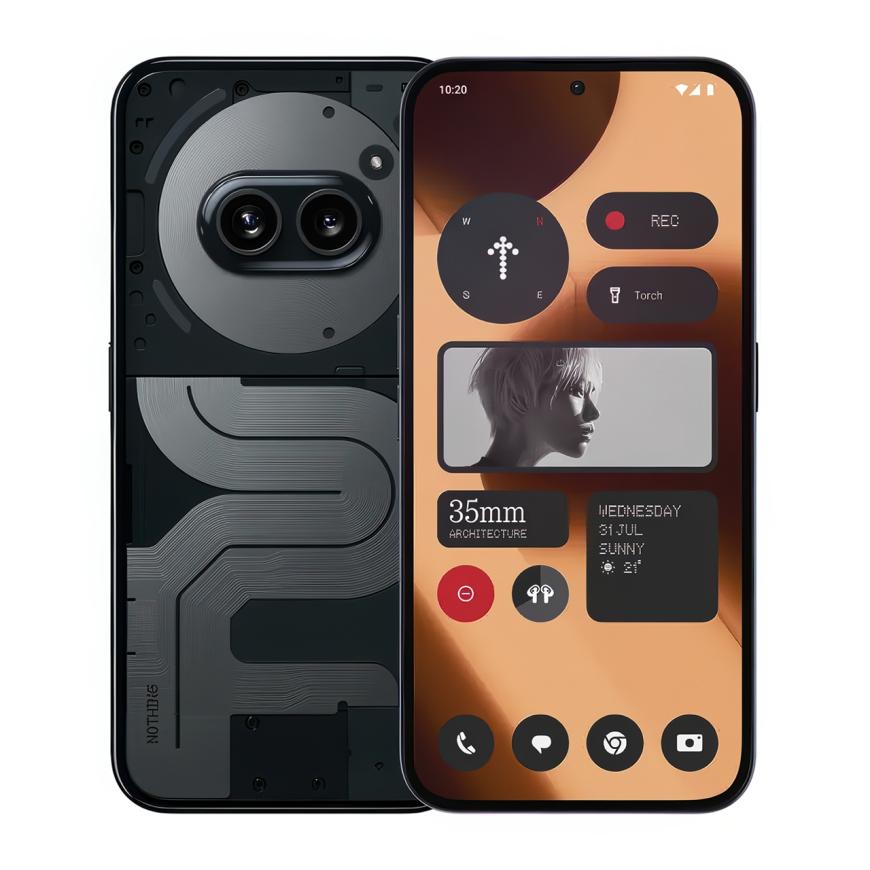 Смартфон Nothing Phone (2a) Plus 12 ГБ + 256 ГБ (Чёрный | Black)