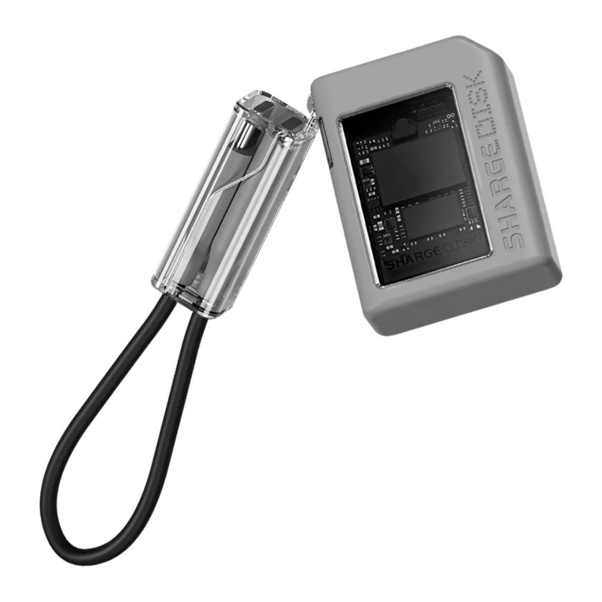 Корпус-брелок для SSD с активным охлаждением SHARGE DISK с USB-C