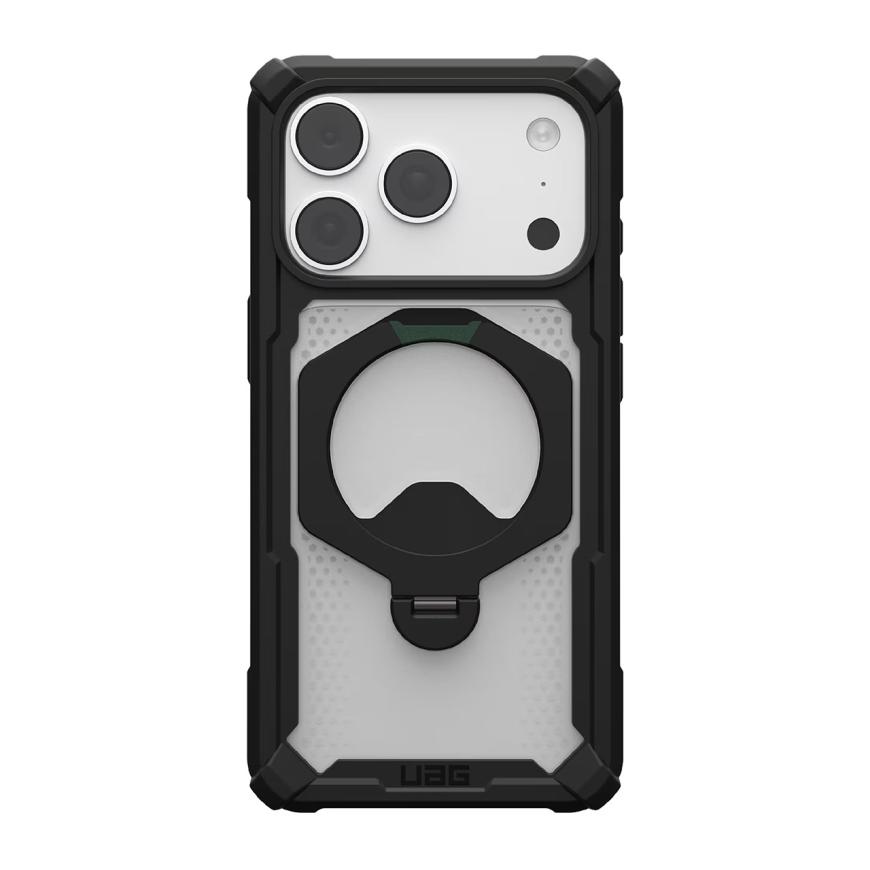 Защитный прозрачный чехол MagSafe с подставкой UAG Plasma XTE 360 для iPhone 17 Pro и 18 Pro
