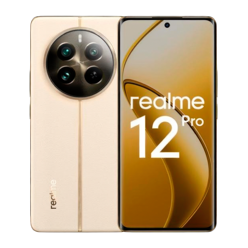 Смартфон Realme 12 Pro 5G 8 ГБ + 256 ГБ («Бежевый песок» | Navigator Beige)