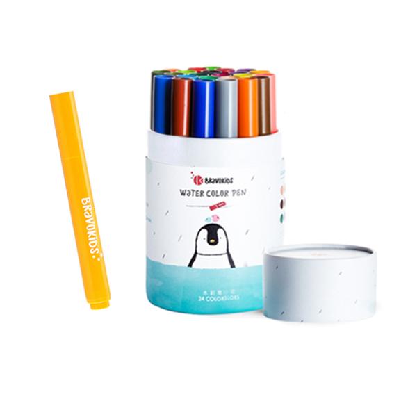 Акварельные маркеры Xiaomi Bravokids 24 цвета