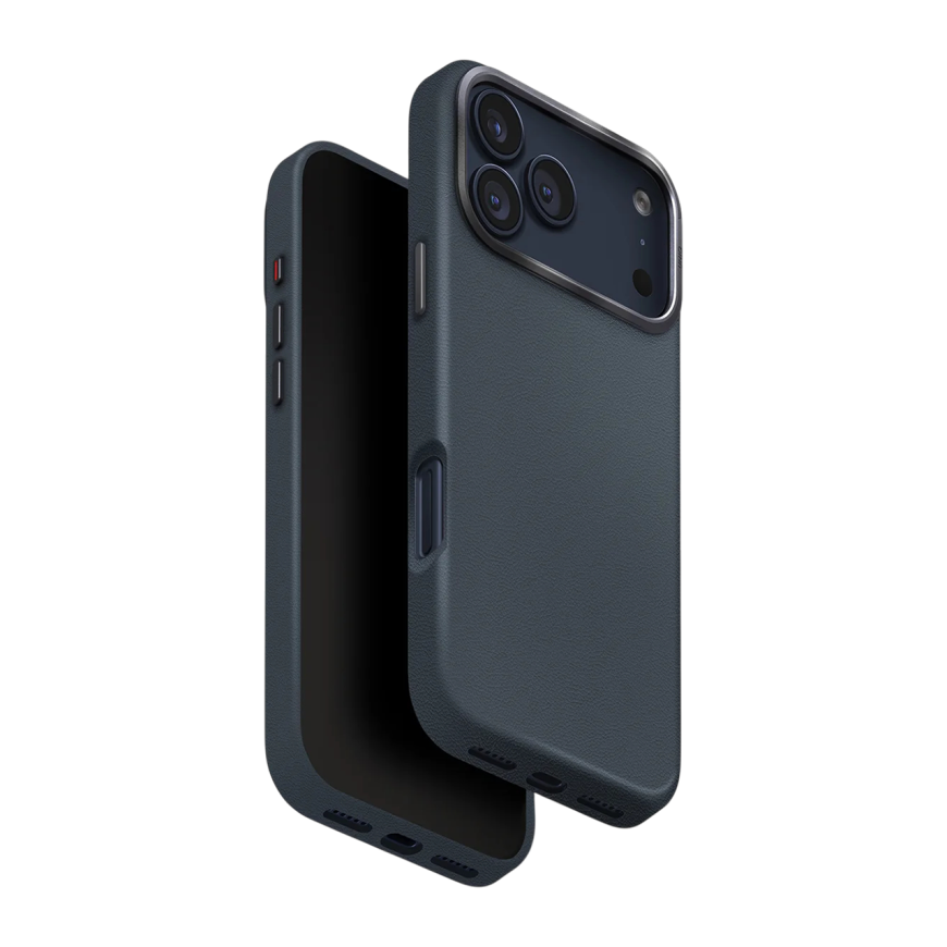 Кожаный чехол MagSafe Uniq Lyden для iPhone 17 Pro Max