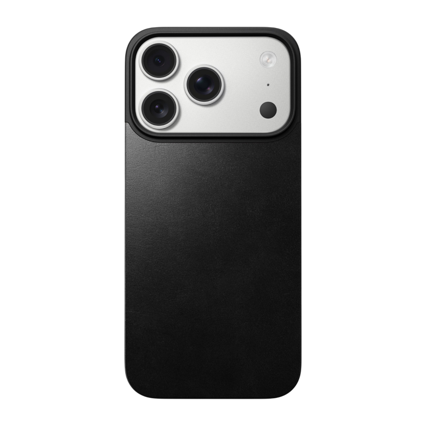 Кожаная накладка MagSafe Nomad Horween Magnetic Leather Back для iPhone 17 Pro