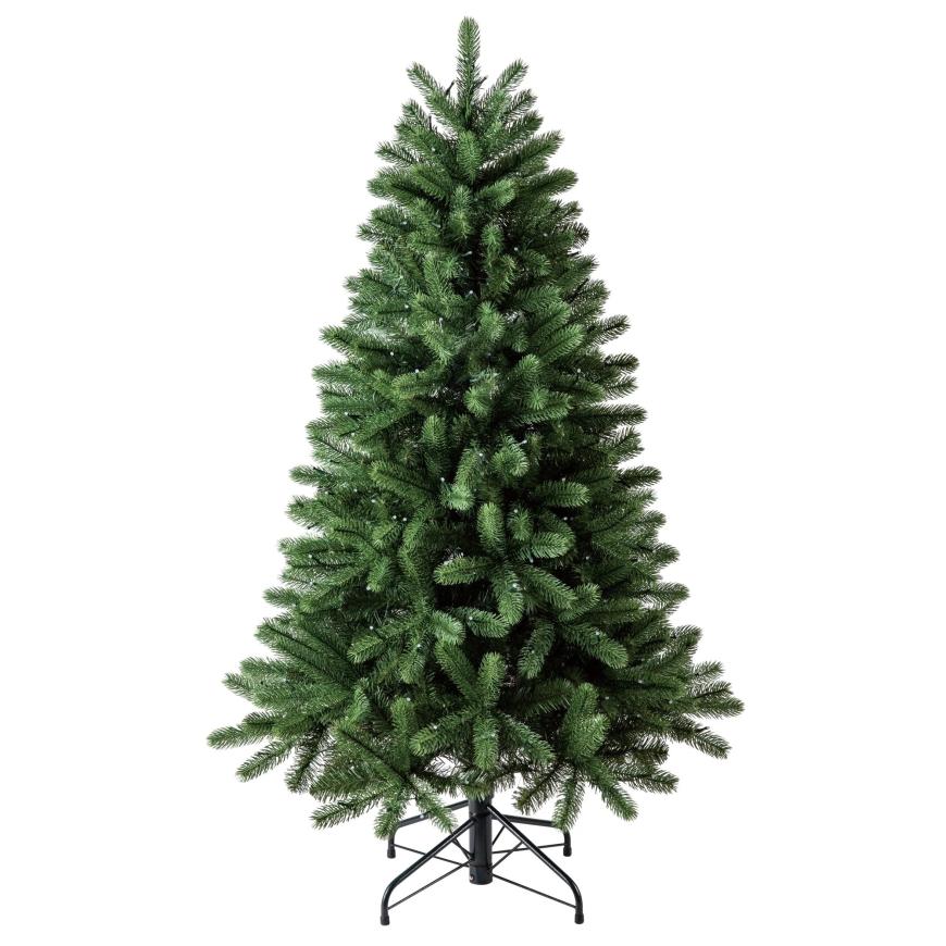 Умная новогодняя ёлка с гирляндой Twinkly Pre-lit Regal Tree, версия RGB (210x116 см, 540 светодиодов) - фото 1