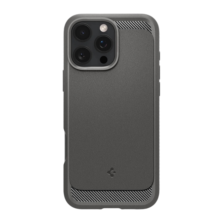 Гибридный чехол с поддержкой MagSafe Spigen Rugged Armor MagFit для iPhone 16 Pro Max