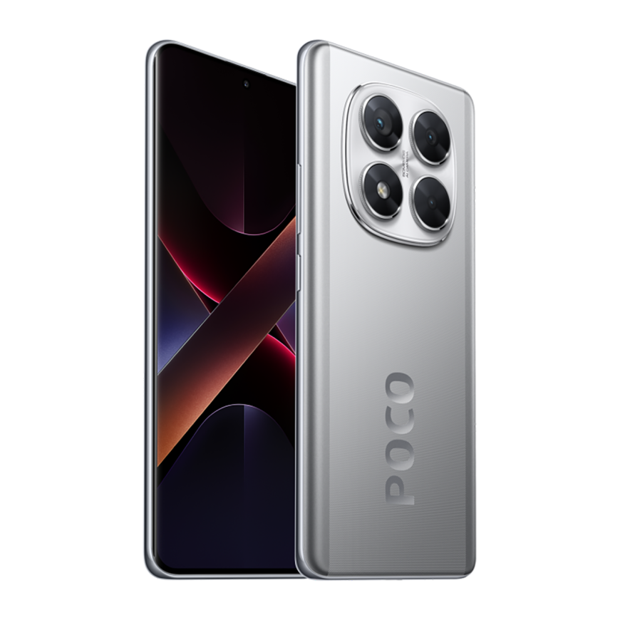 Смартфон Xiaomi POCO X7 12 ГБ + 512 ГБ (Серебристый | Silver) (версия Global) - фото 1