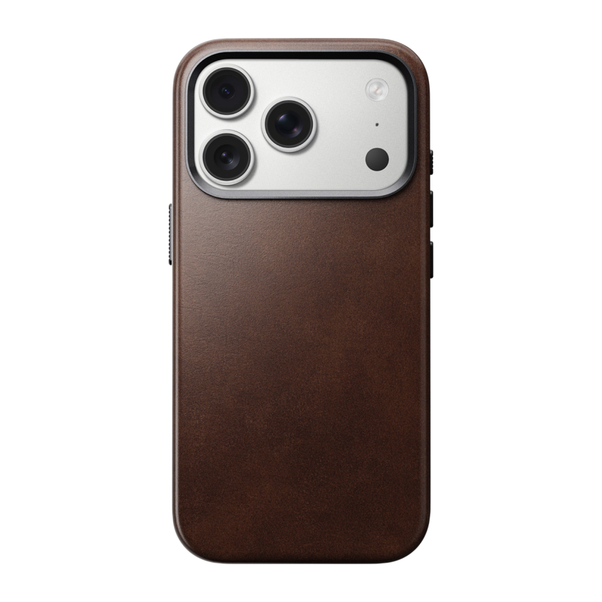 Кожаный чехол MagSafe Nomad Horween Traditional Leather Case для iPhone 17 Pro