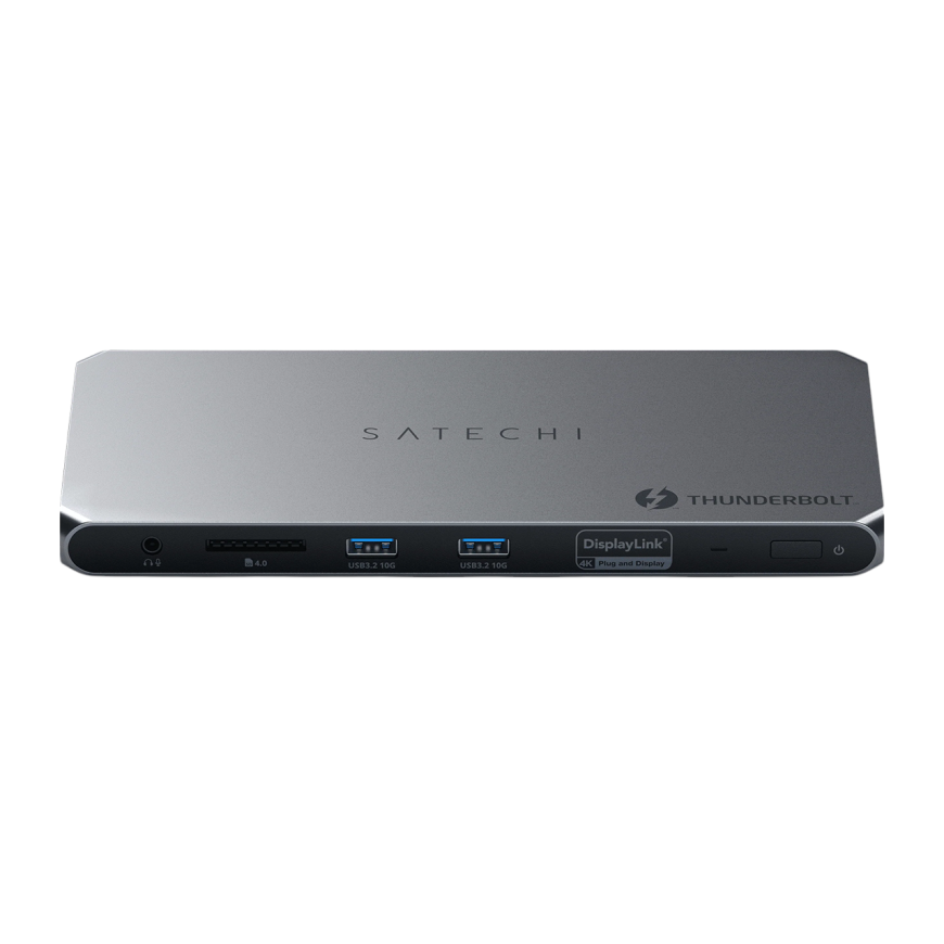 Thunderbolt-Хаб Satechi Thunderbolt 4 Multi-Display Docking Station с внешним питанием