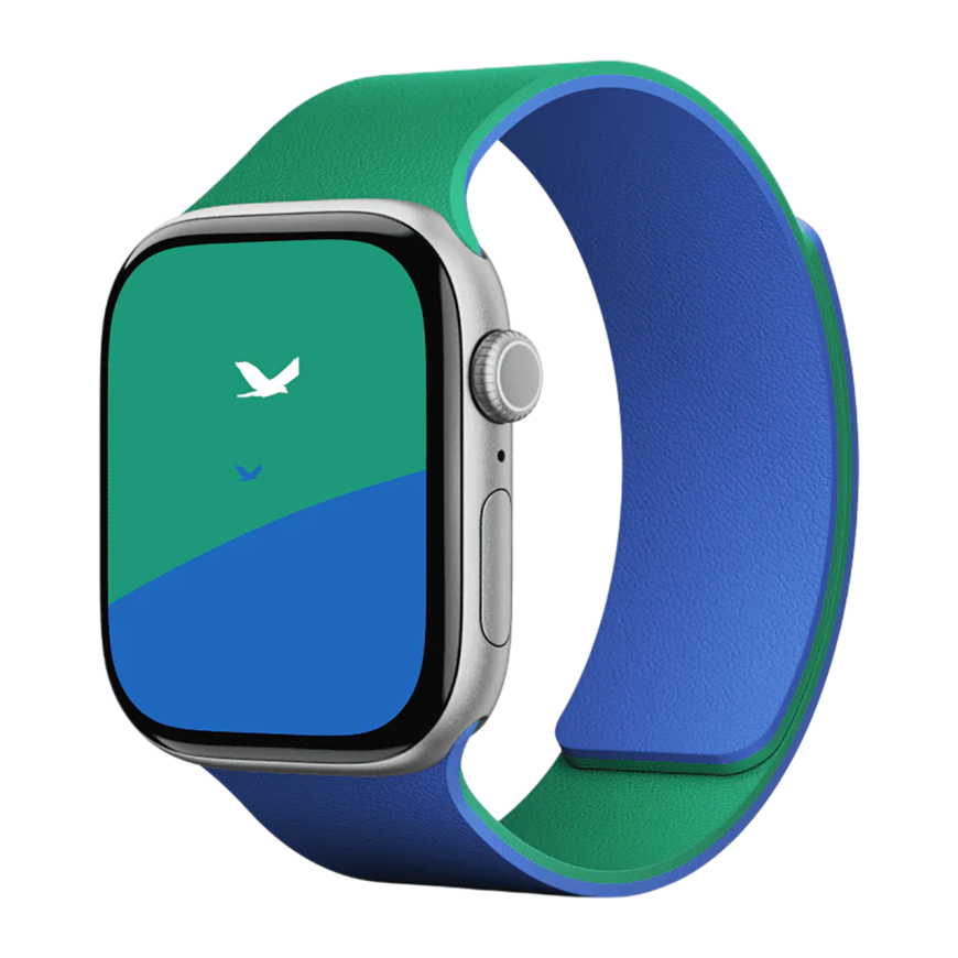 Двусторонний силиконовый ремешок MOFT Snap Duo Band для Apple Watch 44, 45, 46 мм и Ultra 49 мм