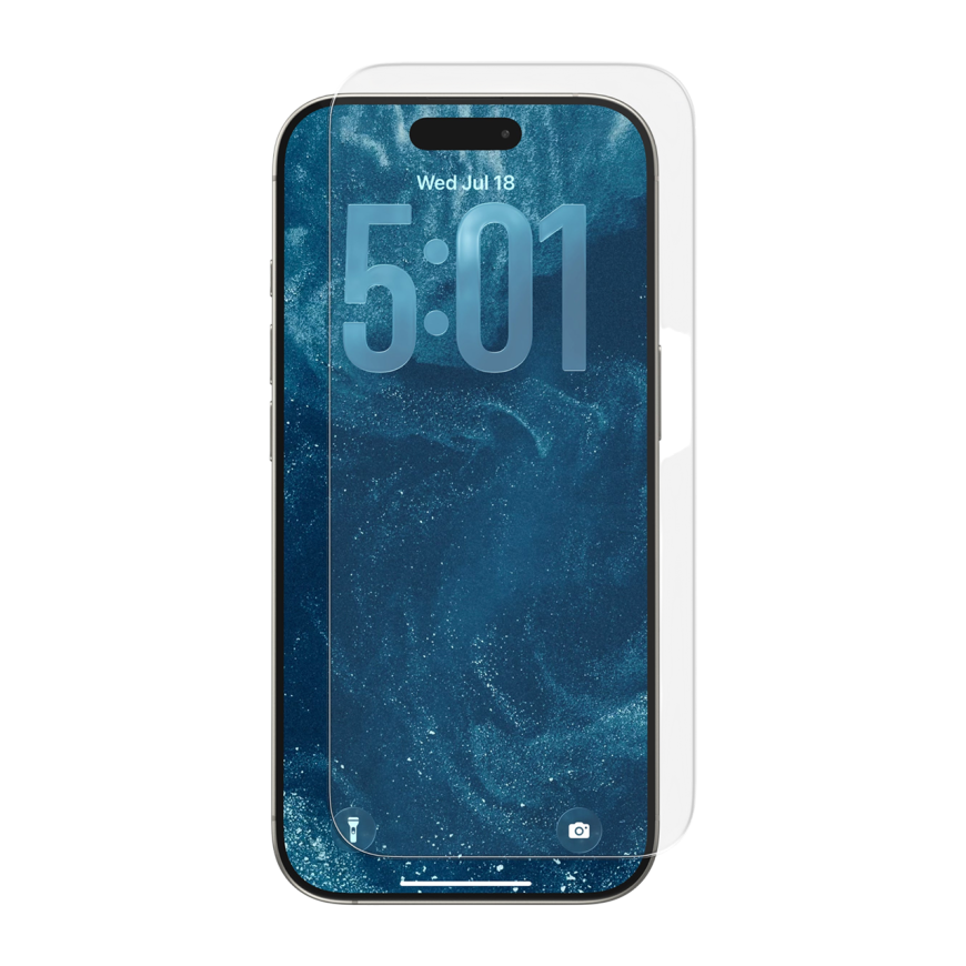 Глянцевое защитное стекло Nomad ProShield Corning Glass для iPhone 17 и 17 Pro