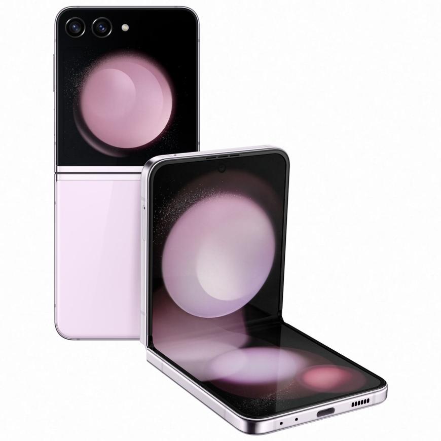 Смартфон Samsung Galaxy Z Flip5 5G 8 ГБ | 256 ГБ («Лаванда» | Lavender)