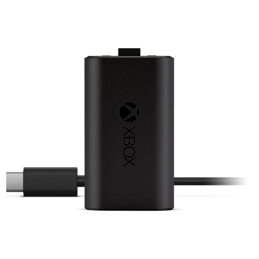 Аккумуляторная батарея Microsoft для геймпада Xbox и кабель USB-C (2,7 м)