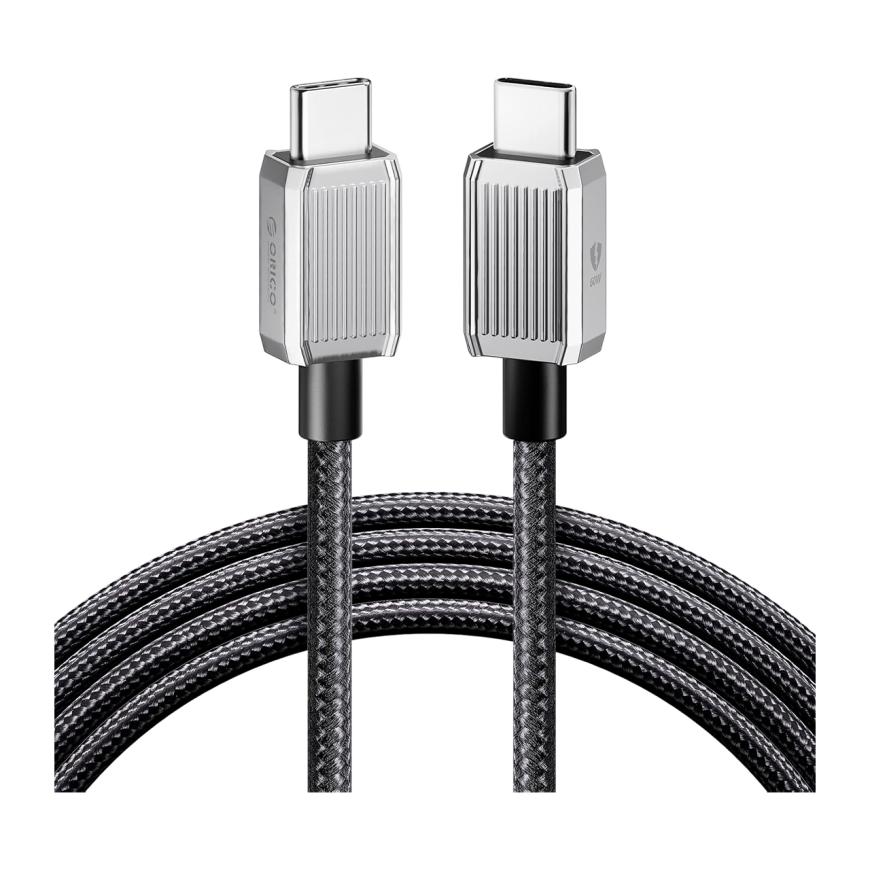 Кабель с оплёткой и ремешком ORICO USB-C (USB 2.0) (1,5 м) (GQZ60)