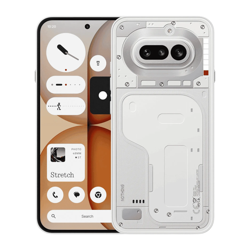 Смартфон Nothing Phone (4a) 8 ГБ + 256 ГБ (Белый | White) (версия Global)