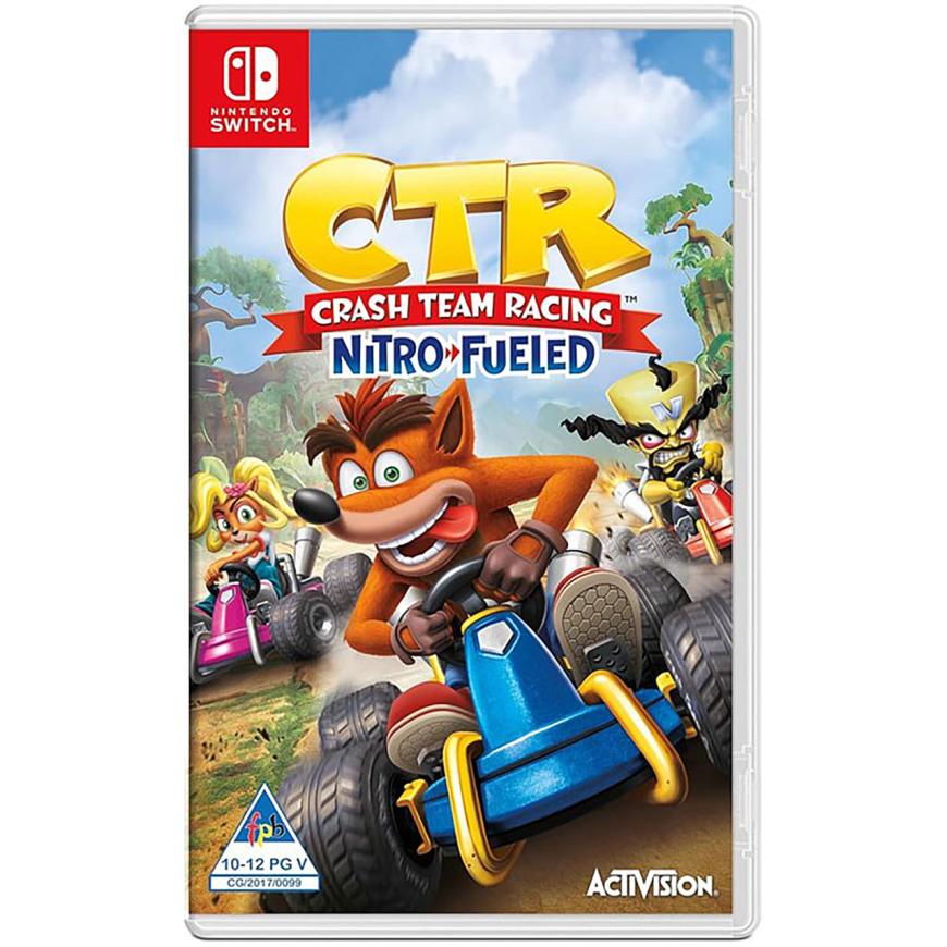 Игра Crash Team Racing Nitro-Fueled — стандартное издание для Nintendo Switch (полностью на английском языке)