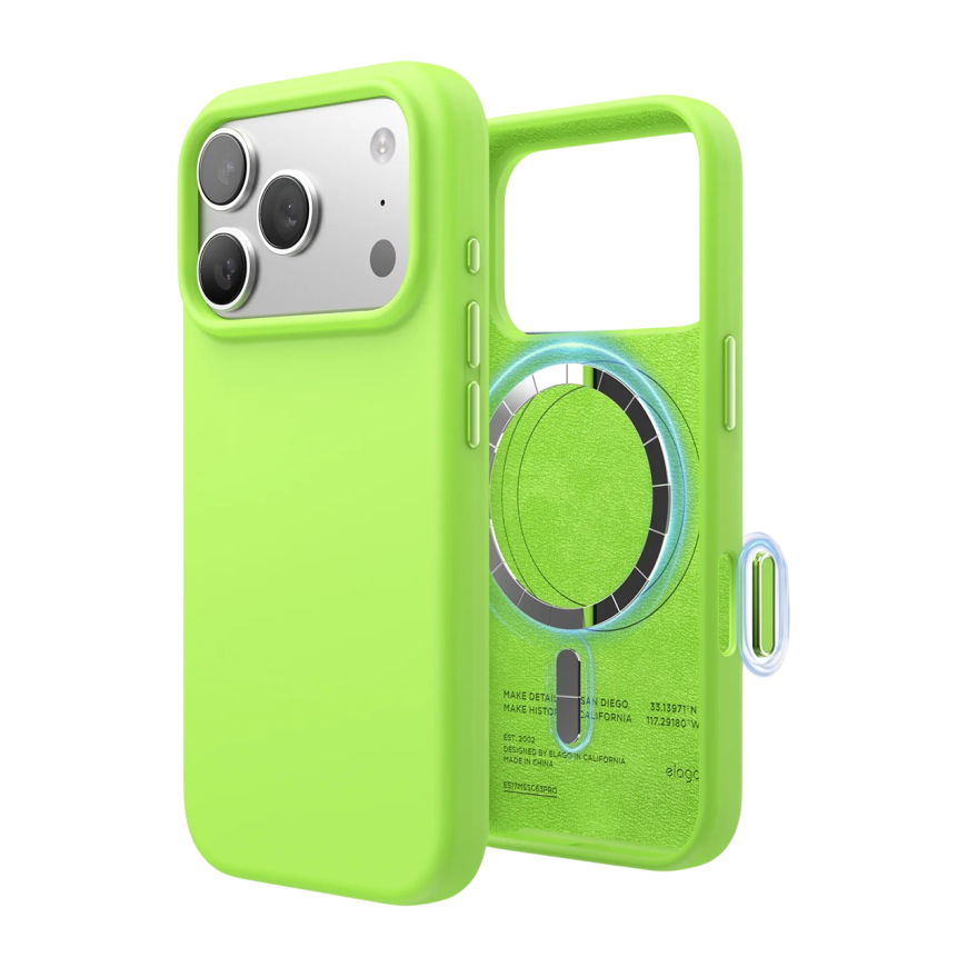 Силиконовый чехол MagSafe elago Silicone Case для iPhone 17 Pro