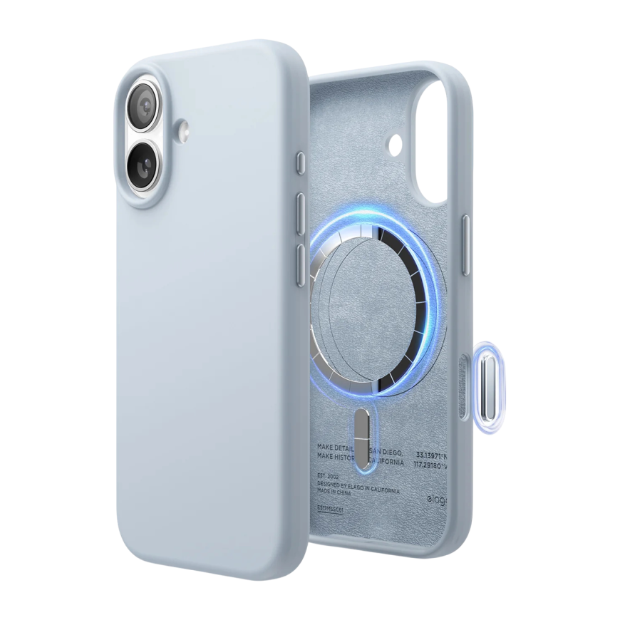 Силиконовый чехол MagSafe elago Silicone Case для iPhone 17