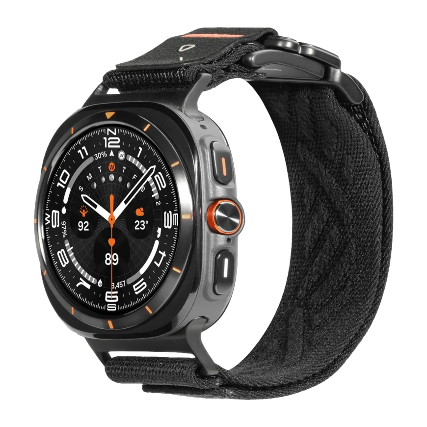 Нейлоновый браслет Aulumu CS03 для Samsung Galaxy Watch Ultra и Ultra2