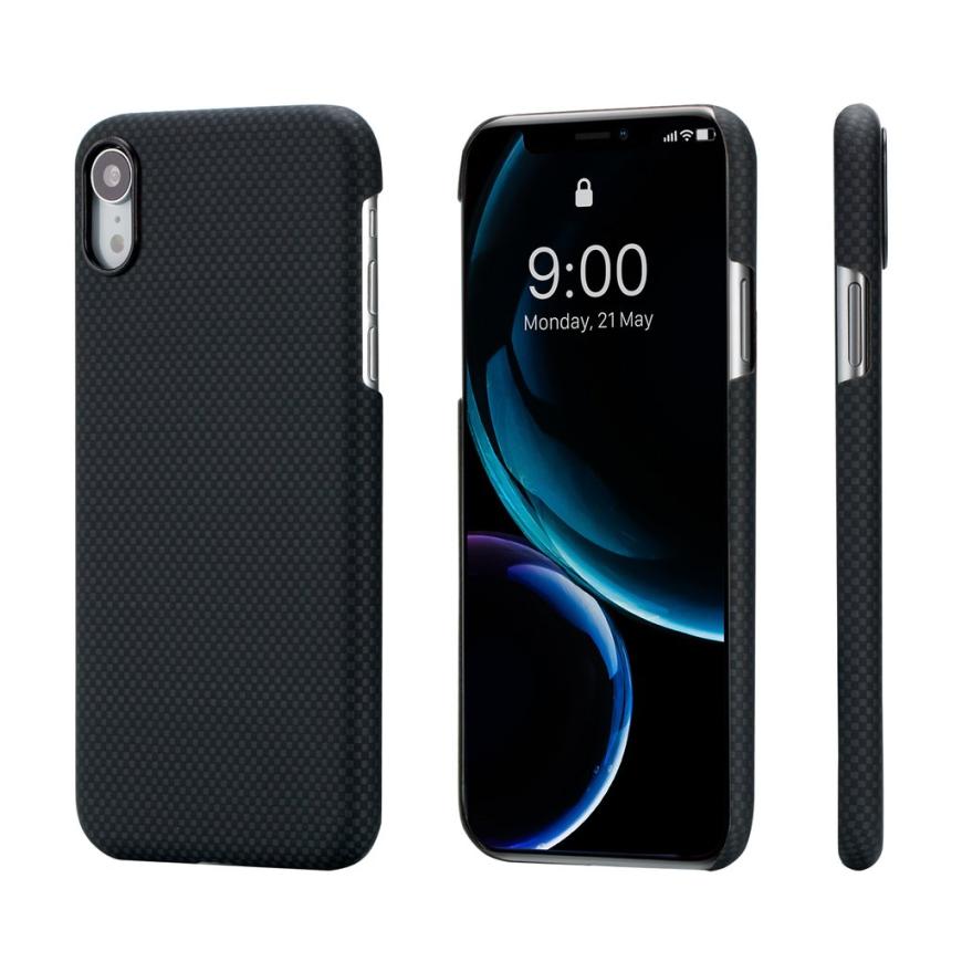 Чехол Pitaka Aramid MagCase Plain для iPhone XR Black-Gray