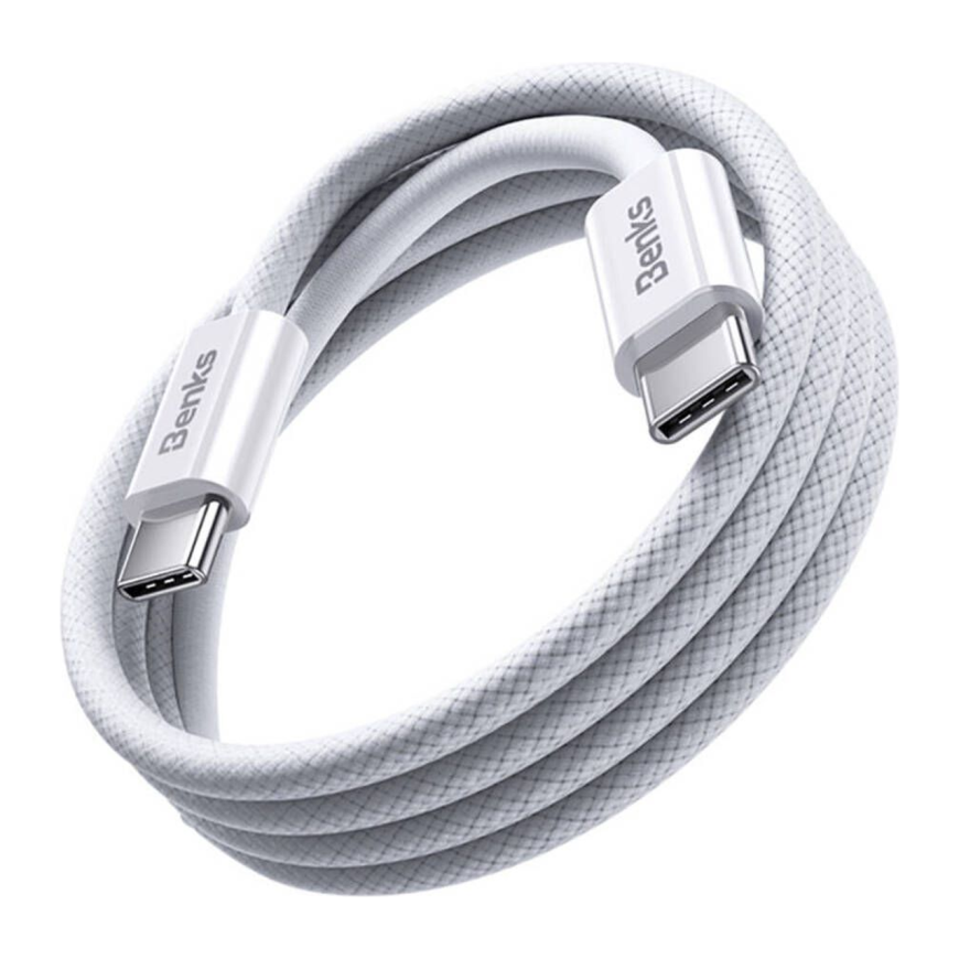 Кабель с оплёткой Benks PowerWeave D46 USB-C (USB 2.0) (1 м)