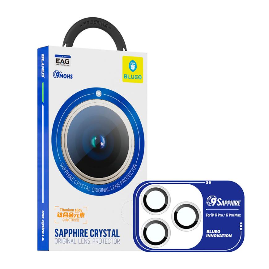Сапфировое защитное стекло для камеры Blueo Sapphire Crystal для iPhone 17 Pro и 17 Pro Max