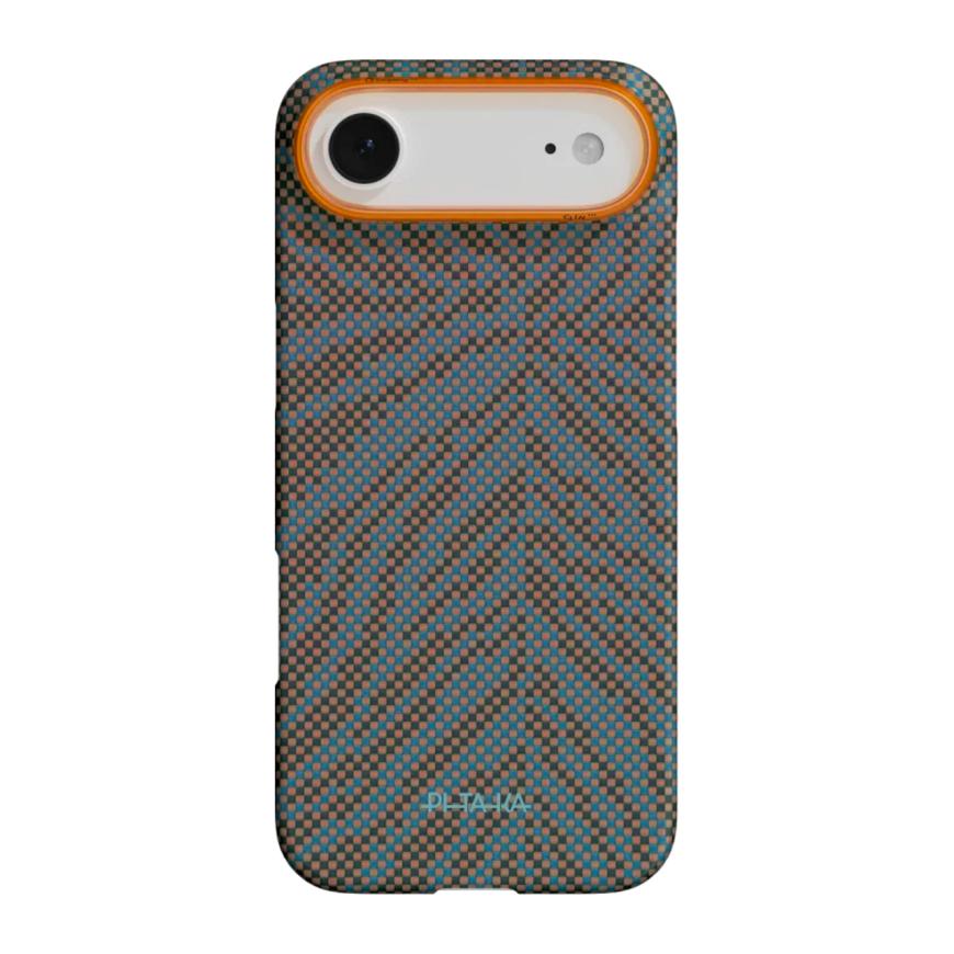 Арамидный чехол MagSafe PITAKA Breath of Veins Edge Case для iPhone Air