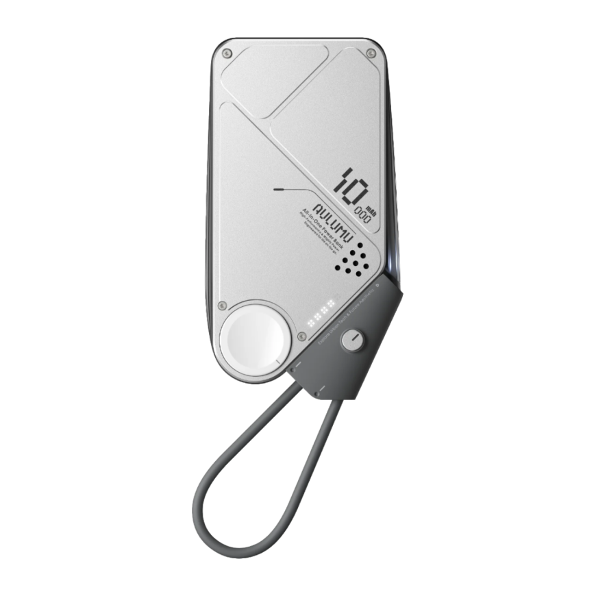 Внешний аккумулятор MagSafe со встроенным кабелем Aulumu M10 (10000 мА·ч)