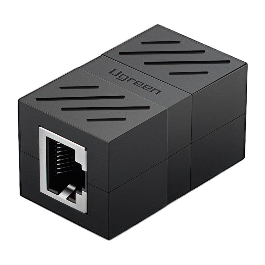 Соединитель (проходной адаптер) Ugreen 8P8C (комплект — 1 шт.) (NW114)