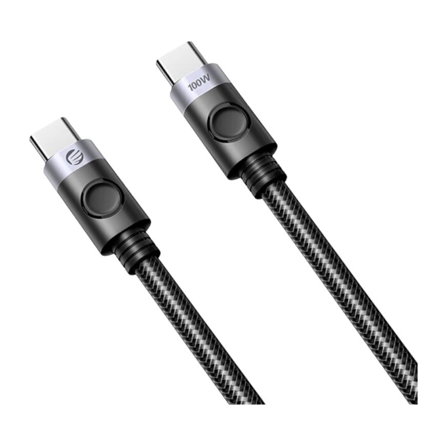 Кабель с оплёткой и ремешком ORICO USB-C (USB 2.0) (2 м) (C2Z2)