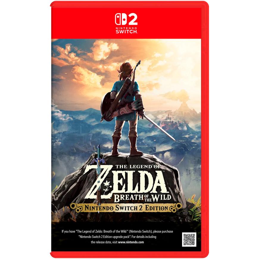 Игра The Legend of Zelda: Breath of the Wild для Nintendo Switch 2 (полностью на русском языке)
